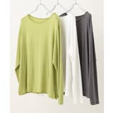 【大きいサイズ】クルーネックシアーカットソー | eur3 | 詳細画像32 