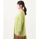 【大きいサイズ】クルーネックシアーカットソー | eur3 | 詳細画像8 