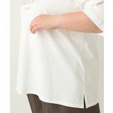 【大きいサイズ】ドロップショルダーロゴTシャツ | eur3 | 詳細画像17
