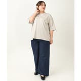 【大きいサイズ】ドロップショルダーロゴTシャツ | eur3 | 詳細画像6