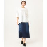 【大きいサイズ】ドロップショルダーロゴTシャツ | eur3 | 詳細画像9