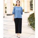 【大きいサイズ】シアーランタンスリーブカットソー | eur3 | 詳細画像11 