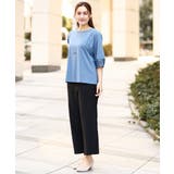 【大きいサイズ】シアーランタンスリーブカットソー | eur3 | 詳細画像12 