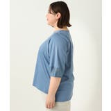 【大きいサイズ】シアーランタンスリーブカットソー | eur3 | 詳細画像15 