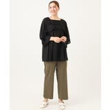 【大きいサイズ】ラッフルカットソー | eur3 | 詳細画像18 