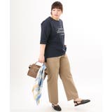 【大きいサイズ】コットンロゴTシャツ | eur3 | 詳細画像10