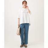 【大きいサイズ】コットンロゴTシャツ | eur3 | 詳細画像14