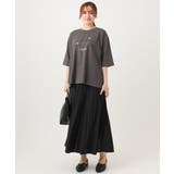 【大きいサイズ】コットンロゴTシャツ | eur3 | 詳細画像34