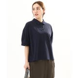 【大きいサイズ】カノコ半袖ポロシャツ | eur3 | 詳細画像2 