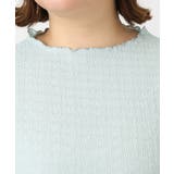 【大きいサイズ】メローぽこぽこカットソー | eur3 | 詳細画像6 