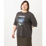 【大きいサイズ】コットンプリントTシャツ | eur3 | 詳細画像28 