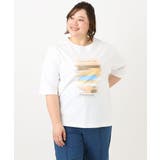 【大きいサイズ】コットンプリントTシャツ | eur3 | 詳細画像8 
