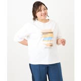 【大きいサイズ】コットンプリントTシャツ | eur3 | 詳細画像9 