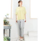 【大きいサイズ/接触冷感/UVカット】ドロップショルダーコットンTシャツ | eur3 | 詳細画像4