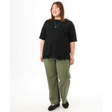 【大きいサイズ/接触冷感/UVカット】ドロップショルダーコットンTシャツ | eur3 | 詳細画像42