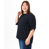 【大きいサイズ】カーブヘムカットソー | eur3 | 詳細画像9