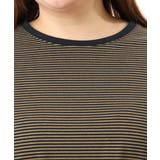 【大きいサイズ】ボーダーTシャツ | eur3 | 詳細画像10