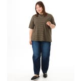 【大きいサイズ】ボーダーTシャツ | eur3 | 詳細画像15