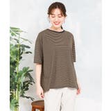 【大きいサイズ】ボーダーTシャツ | eur3 | 詳細画像4