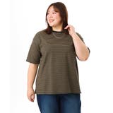 【大きいサイズ】ボーダーTシャツ | eur3 | 詳細画像6