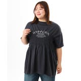 【大きいサイズ/機能素材】シャーリングロゴTシャツ | eur3 | 詳細画像13