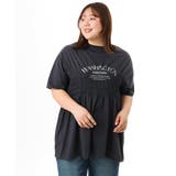 【大きいサイズ/機能素材】シャーリングロゴTシャツ | eur3 | 詳細画像14