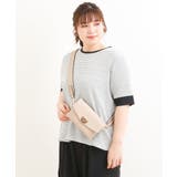 【大きいサイズ】テレコボーダーカットソー | eur3 | 詳細画像11 