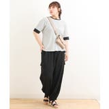 【大きいサイズ】テレコボーダーカットソー | eur3 | 詳細画像15 