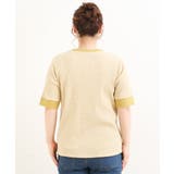 【大きいサイズ】テレコボーダーカットソー | eur3 | 詳細画像4 