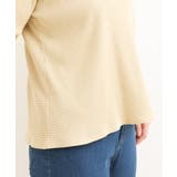 【大きいサイズ】テレコボーダーカットソー | eur3 | 詳細画像7 