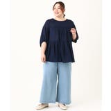 【大きいサイズ】ティアードカットソー | eur3 | 詳細画像20 