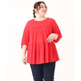 【大きいサイズ】ティアードカットソー | eur3 | 詳細画像4 