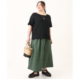 【大きいサイズ/soso×eur3】ポコポコアシンメトリーカットソー | eur3 | 詳細画像15