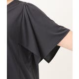 【大きいサイズ/セットアップ対応】接触冷感ジャージーVネックカットソー | eur3 | 詳細画像13 