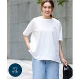 ホワイト(90) | 【大きいサイズ/機能素材アイテム】汗染み防止Tシャツ | eur3