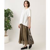 【大きいサイズ/UVカット/接触冷感】コットンエンボスロゴTシャツ | eur3 | 詳細画像14