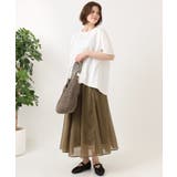 【大きいサイズ/UVカット/接触冷感】コットンエンボスロゴTシャツ | eur3 | 詳細画像15