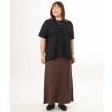 【大きいサイズ/UVカット/接触冷感】コットンエンボスロゴTシャツ | eur3 | 詳細画像24