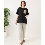 【大きいサイズ】ジップポケットコットンTシャツ | eur3 | 詳細画像17