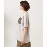 【大きいサイズ】ジップポケットコットンTシャツ | eur3 | 詳細画像3