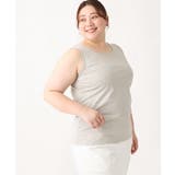 ライトグレー(91) | 【大きいサイズ】2WAYラメタンクトップ | eur3