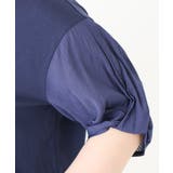 【大きいサイズ】シアーねじり袖トップス | eur3 | 詳細画像16 