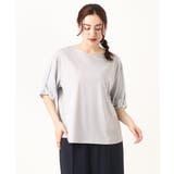 【大きいサイズ】シアーねじり袖トップス | eur3 | 詳細画像19 