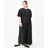 【大きいサイズ/接触冷感/セットアップ対応】Vネックジャージートップス | eur3 | 詳細画像20 