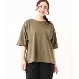 カーキ(36)（WEB限定カラー） | 【大きいサイズ】20th アニバーサリーTシャツ | eur3