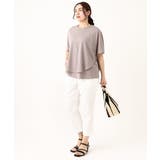 【大きいサイズ】ポンチョ型トップス＋タンクトップセット | eur3 | 詳細画像25 