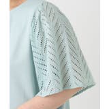 【大きいサイズ/a.v.v×eur3】リーフレーススリーブトップス | eur3 | 詳細画像11 