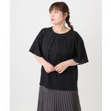 【大きいサイズ/a.v.v×eur3】リーフレーススリーブトップス | eur3 | 詳細画像26 