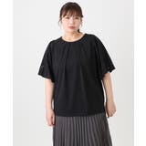 【大きいサイズ/a.v.v×eur3】リーフレーススリーブトップス | eur3 | 詳細画像27 