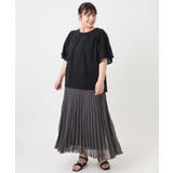 【大きいサイズ/a.v.v×eur3】リーフレーススリーブトップス | eur3 | 詳細画像28 